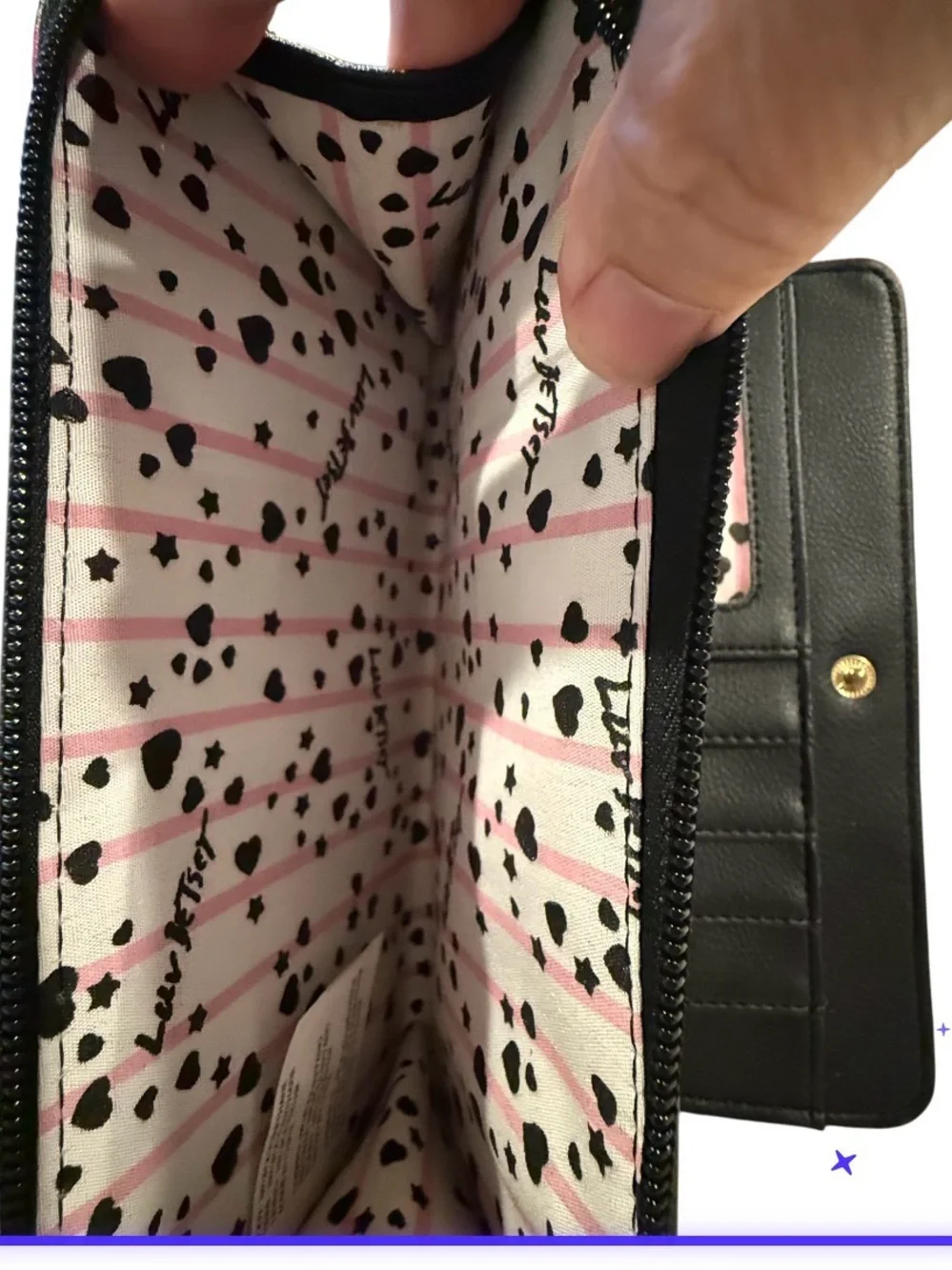 Luv Betsey by Betsey Johnson Kitsch Kitten Cat Wallet